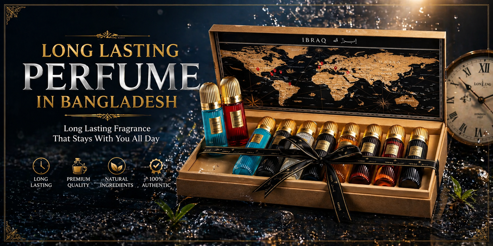 Best long lasting perfume in Bangladesh luxury Arabic perfume set